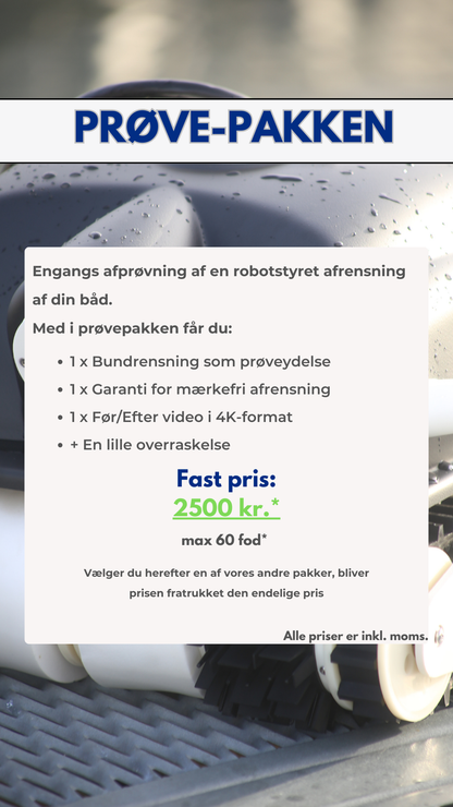 Prøverensning